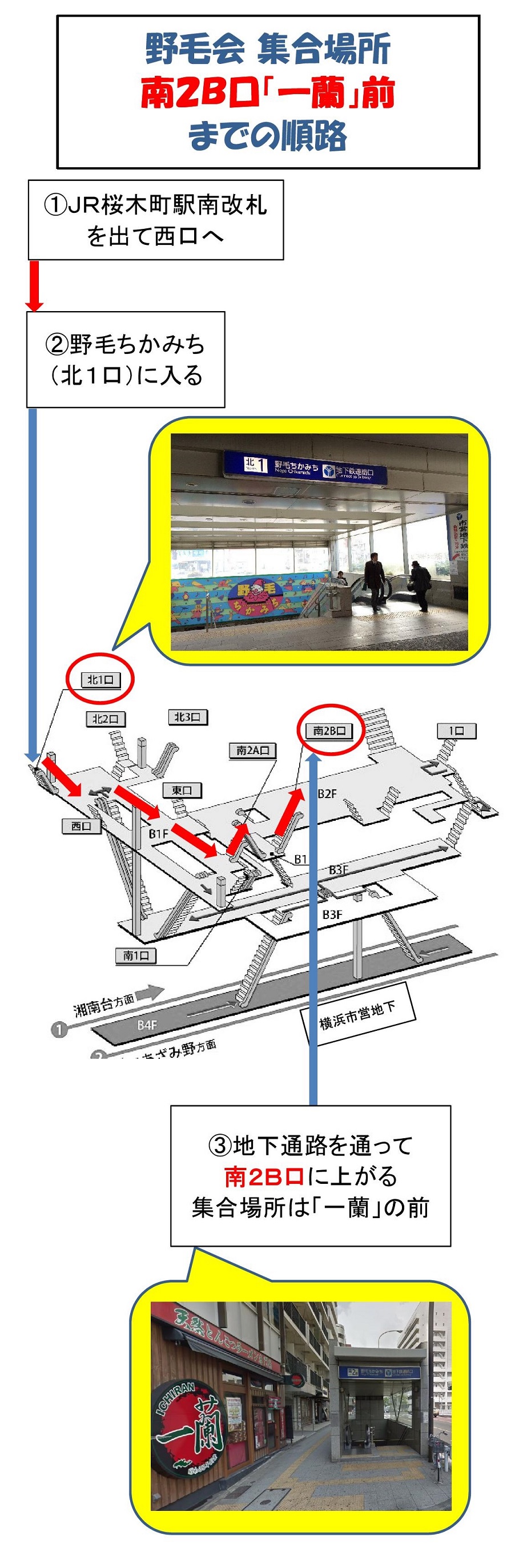 野毛会集合場所